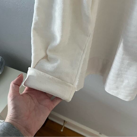 Chico's Zenergy Cowl Neck Zebra Textured Pullover - Picture 6 of 11